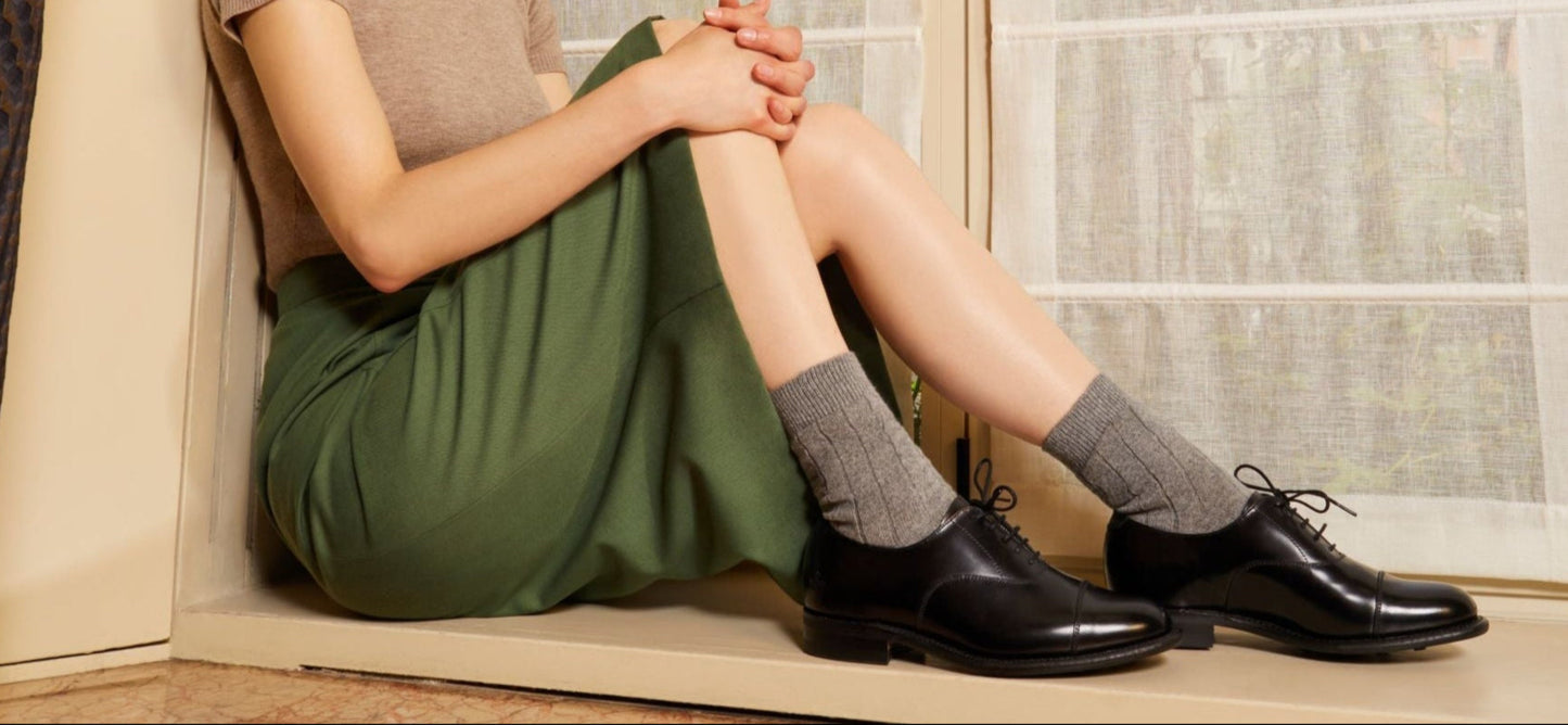 Fran Oxford Shoes - Black