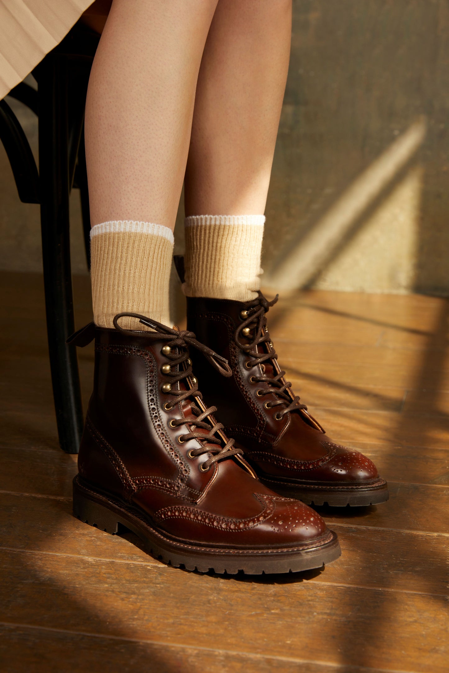 Alice Ankle Boots - Dark Chocolate