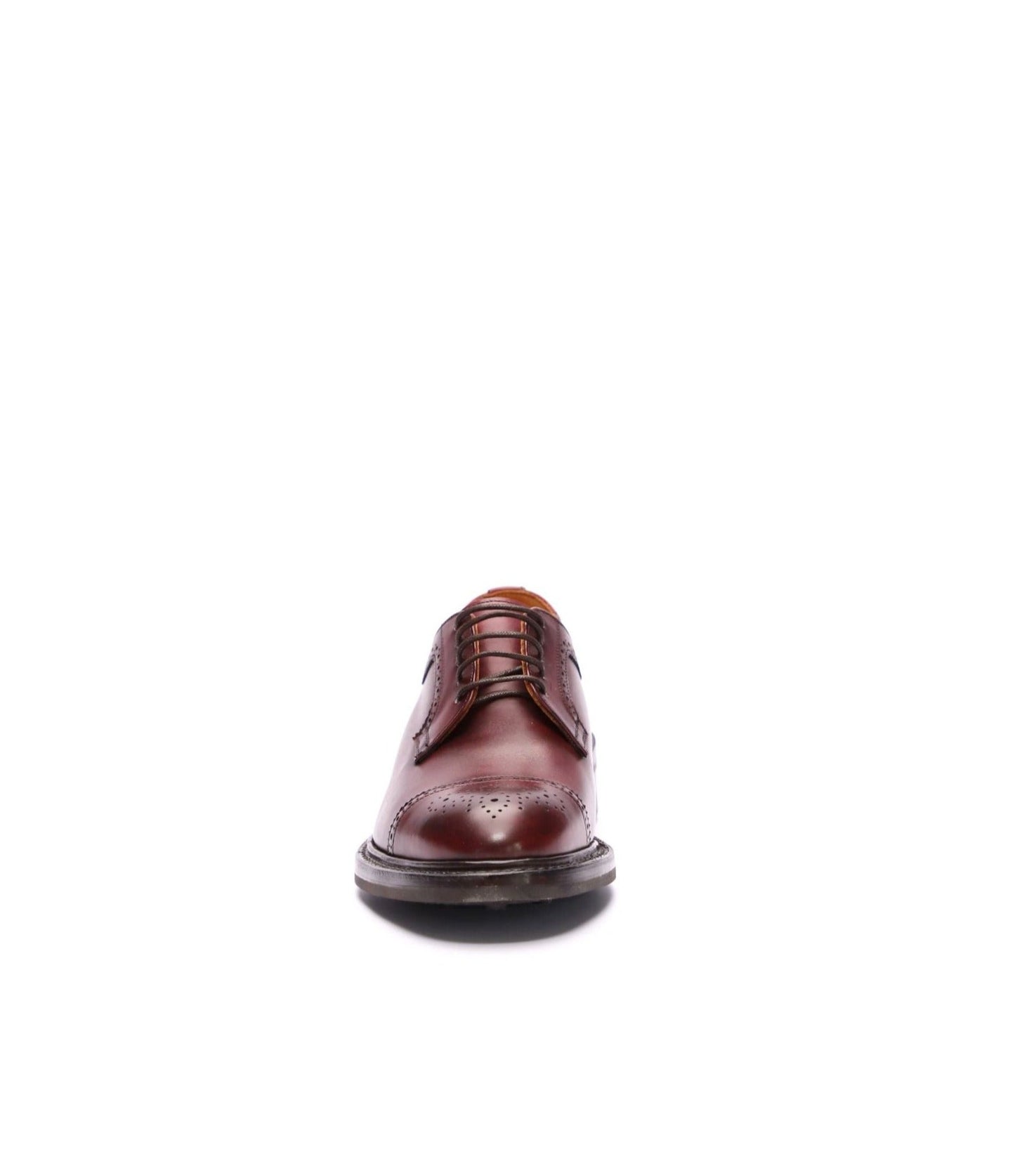 Sophie Derby Shoes - Burgundy