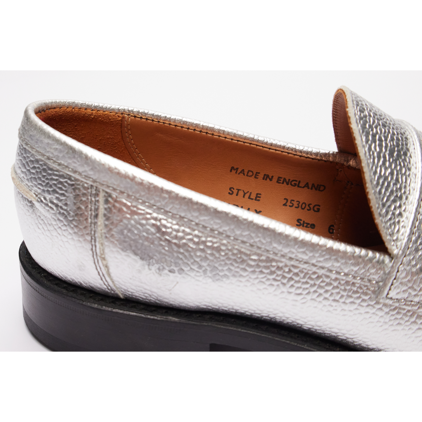 Ludo Penny Loafer - Silver