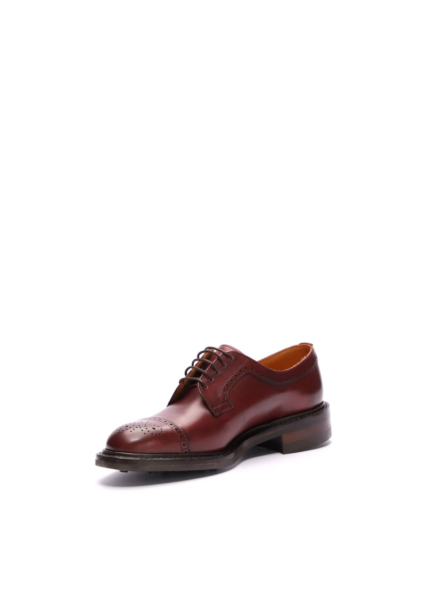 Sophie Derby Shoes - Burgundy